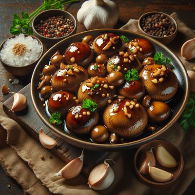 Image of Sauteed Garlic Mushrooms