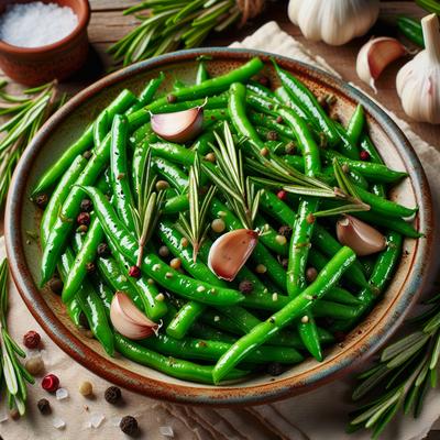 Image of Sauteed Green Beans with Rosemary