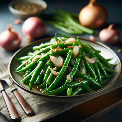 Image of Sauteed Green Beans with Shallots