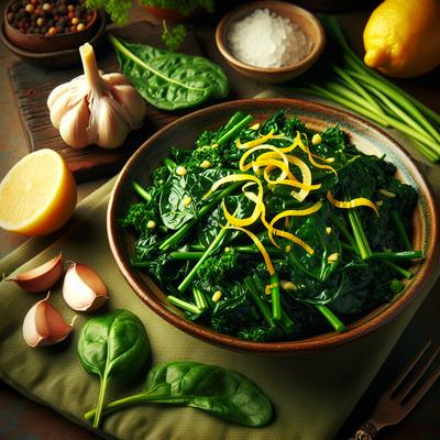 Image of Sauteed Greens with Lemon