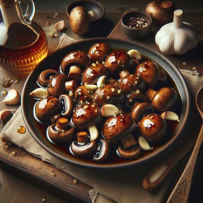 Image of Sauteed Mushrooms with Sherry and Garlic