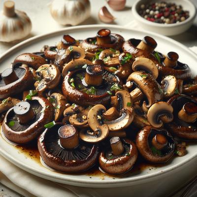 Image of Sauteed Portabella and Cremini Mushrooms