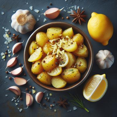 Image of Sauteed Potatoes in Lemon Garlic