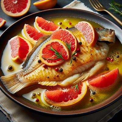 Image of Sauteed Sole with Grapefruit