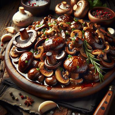 Image of Sauteed Steak House Style Mushrooms