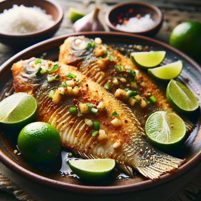 Image of Sauteed Tilapia Fillets with Lime