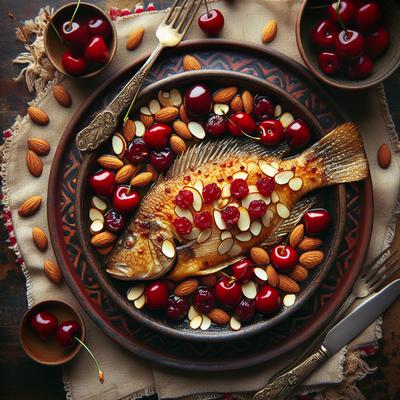Image of Sauteed Tilapia with Almonds and Cherries