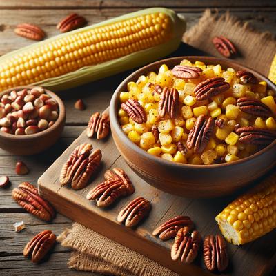 Image of Sauteed Yellow Corn and Pecans