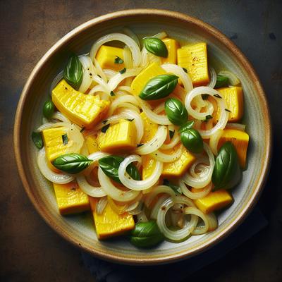 Image of Sauteed Yellow Squash with Onion for 1 or 2