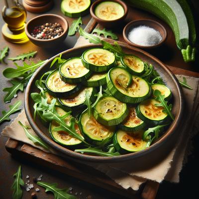 Image of Sauteed Zucchini and Arugula