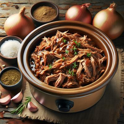 Image of Save a Lot Savory Crock Pot Pulled Pork