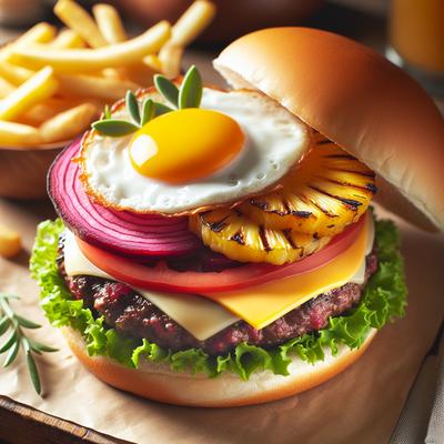 Image of Saveur's Aussie Burger