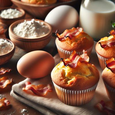 Image of Savory Bacon Muffins