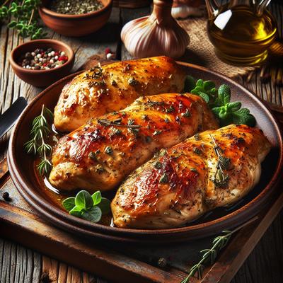 Image of Savory Baked Chicken Breasts