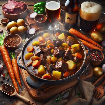 Image of Savory Beef and Beer Stew