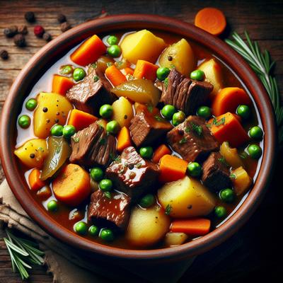 Image of Savory Beef and Vegetable Stew