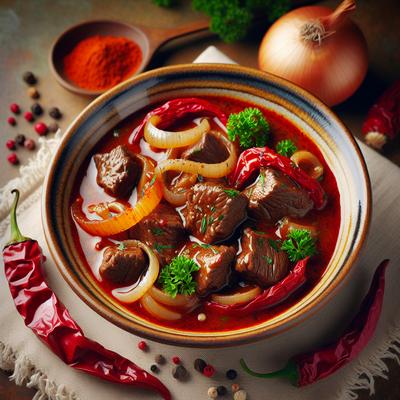 Image of Savory Beef Paprika
