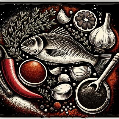 Image of Savory Blackening Rub for Fish and Poultry