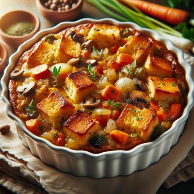 Image of Savory Bread Pudding