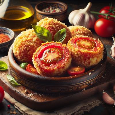 Image of Savory Breaded Tomatoes