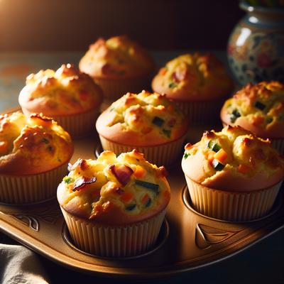 Image of Savory Breakfast Muffins