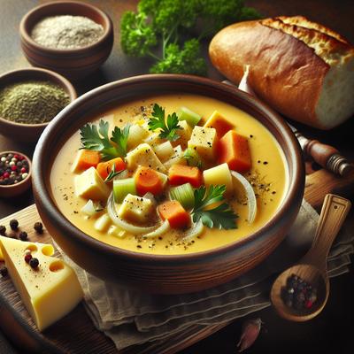 Image of Savory Cheese Soup