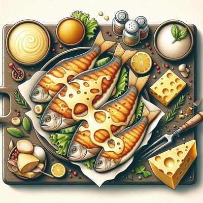 Image of Savory Cheese Topped Fish Fillets