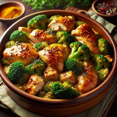 Image of Savory Chicken and Broccoli Casserole