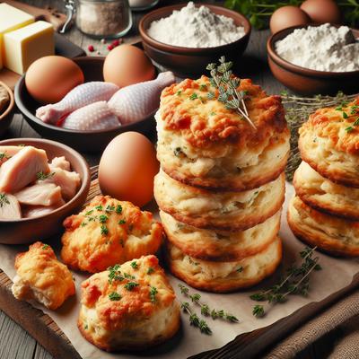 Image of Savory Chicken Biscuits