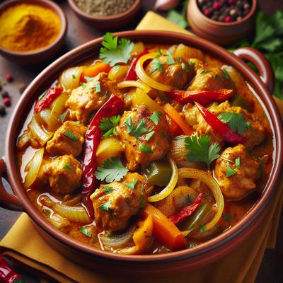 Image of Savory Chicken Curry Casserole