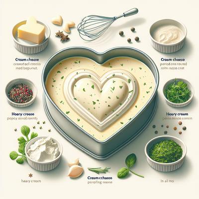 Image of Savory Coeur a La Creme