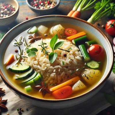 Image of Savory Consomme Rice