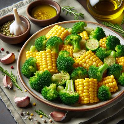 Image of Savory Corn and Broccoli