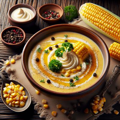 Image of Savory Cream of Corn Soup