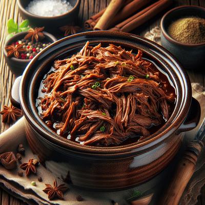 Image of Savory Crock Pot Shredded Beef