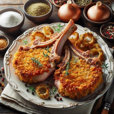 Image of Savory Crumb Crusted Pork Chops