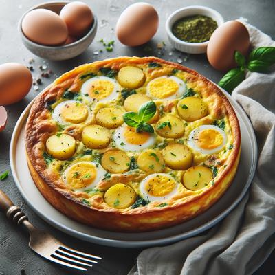 Image of Savory Egg and Potato Frittata