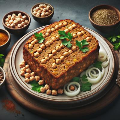 Image of Savory Garbanzo Bean Meat Loaf Chickpea