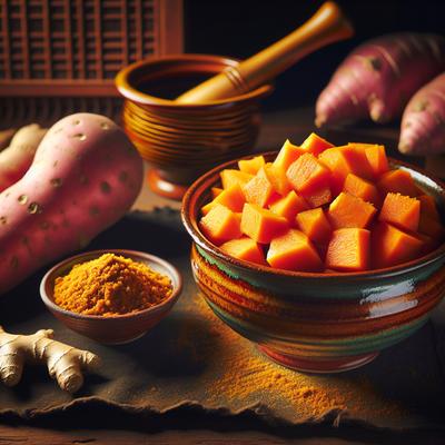 Image of Savory Gingered Sweet Potatoes
