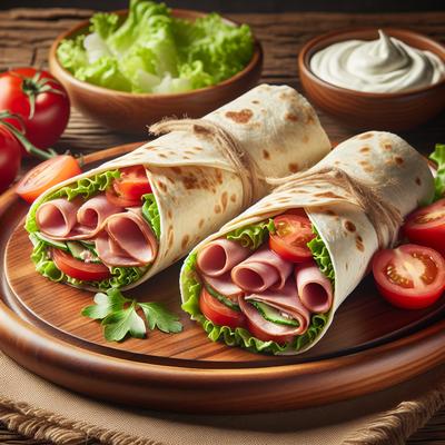 Image of Savory Ham Wraps