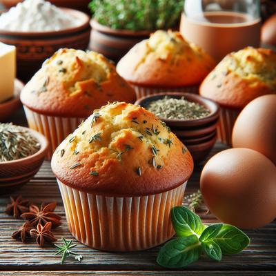 Image of Savory Herb Muffins
