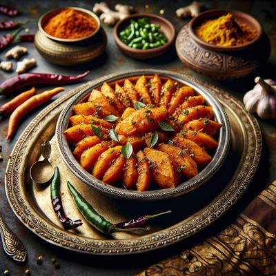 Image of Savory Indian Sweet Potatoes