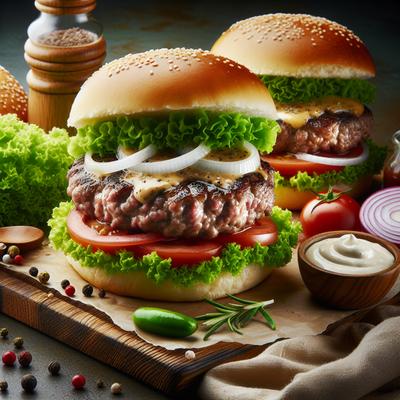 Image of Savory Lamburgers