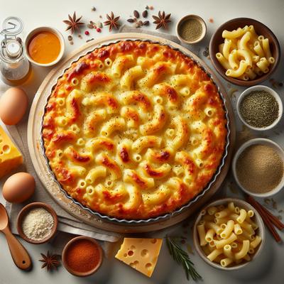 Image of Savory Macaroni Cheese Cake