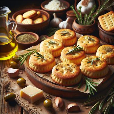 Image of Savory Mediterranean Biscuits