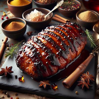 Image of Savory Molasses Grilled Pork Tenderloin