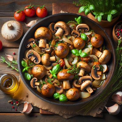 Image of Savory Mushroom Saute