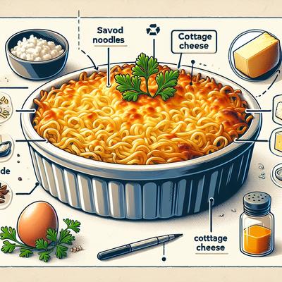 Image of Savory Noodle Kugel