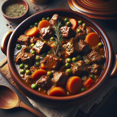 Image of Savory Oven Baked Beef Stew