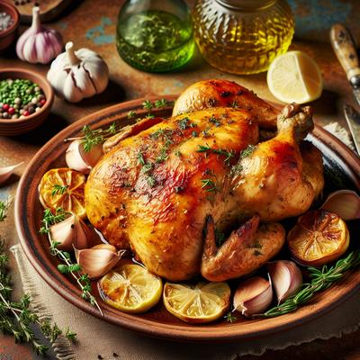 Image of Savory Oven Baked Chicken